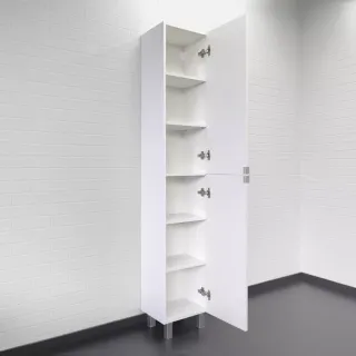 Шкаф-колонна Comforty напольный Лима 35Н белая матовая