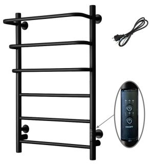 Электрический полотенцесушитель Тругор Пэксп19/8050 черный ВГП Пэк сп 19 80x50см чёрный