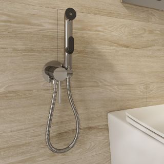 Гигиенический душ со смесителем Milardo Tidy хром 001SBR0M08