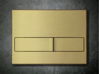 Кнопка смыва Berges Novum бронза 040018