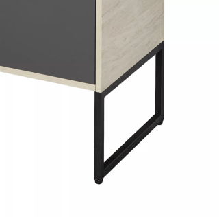 Опора для тумбы Акватон Лофт Урбан 23см чёрный 1A255203LQX70