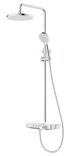 Душевая стойка Berges Morans 075001 с изливом и термостатом хром
