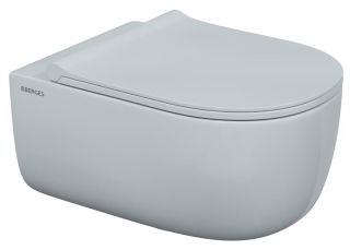 Подвесной унитаз Berges EGO XL Rimless белый 082118 сиденье Toma Slim SO микролифт быстросъёмное
