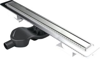 Душевой лоток Berges Wasserhaus B1 Keramik 090120 90 Матовый хром