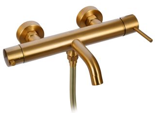 Смеситель для ванны Raiber Graceful  RPG-003 золото матовое