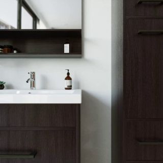 Тумба под раковину Бриклаер Чили 4627125415111 80 см венге