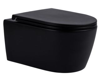 Подвесной унитаз Avimano Ambition 1000052 безободковый чёрный матовый