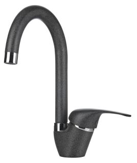 Смеситель Granula для кухни GR-1024 графит