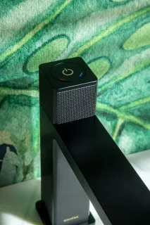 Смеситель для раковины Boheme Quad 159-B автоматический чёрный