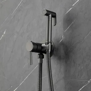 Гигиенический душ со смесителем Boch Mann Braies BM10411 серый