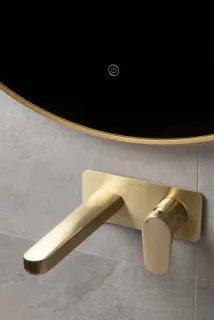 Зеркало с подсветкой Armadi Art 545-100-CR 100 см сенсорный выключатель антизапотевание хром