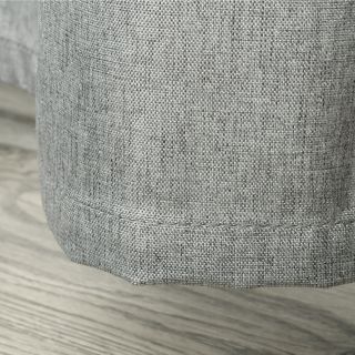 Шторка для ванной серая Fixsen Linum (FX-1535K)