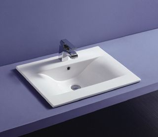 Раковина  CeramaLux JY-807-60 белая 61.5 см