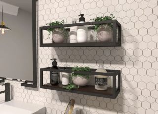 Кованая полка Эстет Malibu Luxe ФР-00007120 52см