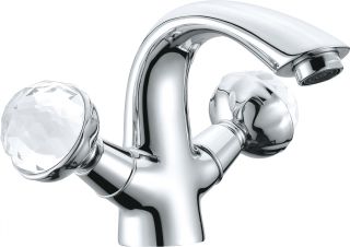 Смеситель для раковины Boheme Brillante Presente хром 351