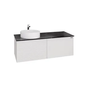 Тумба с раковиной Comforty Геленджик 00-00018707 120 см белый матовый