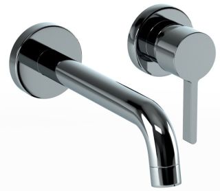 Встраиваемый смеситель для раковины Paini Brera 74CR208 хром