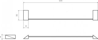 Полотенцедержатель Boheme New Venturo золото 10312-G