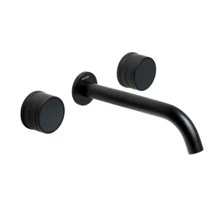 Встраиваемый смеситель для раковины Boheme Prestige 152-2-B-PR чёрный