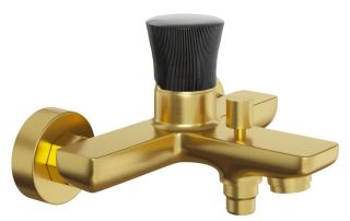 Смеситель для ванны Paini Domus 18PJ111PZ матовое золото