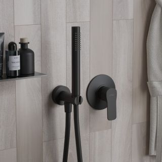 Встраиваемый смеситель для душа Paini Viva Style P4YO690 чёрный