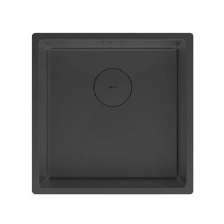 Кухонная мойка Lemark Olanga 440 9932124 чёрный матовый