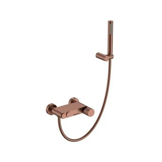 Смеситель для ванны и душа Boheme Stick Touch 123-BRB.2 брашированная бронза