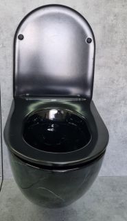 Унитаз CeramaLux 2212BM подвесной с сиденьем Микролифт