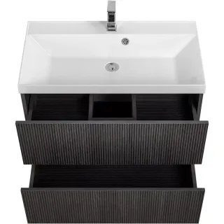Тумба под раковину ArtMax Verona AM-Verona-Push-800-2C-SO-KD 80 см кадена дарк
