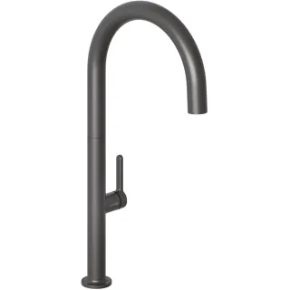 Смеситель для кухни Kludi Aurea 558036675 чёрный матовый