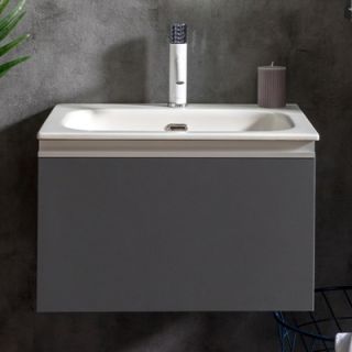 Тумба под раковину Armadi Art Vallessi 60см антрацит матовый 837-060-A matt