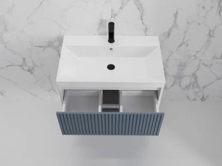 Тумба под раковину Style Line Стокгольм 70 ЛС-00002312 графит софт