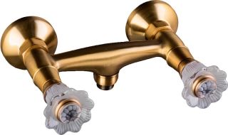 Смеситель для душа Boheme Camelia золото 314-Camelia