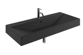 Раковина Kludi Resa 59WW12139 120 см чёрный матовый