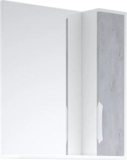 Зеркало-шкаф Corozo Чикаго 75см правый бетон SD-00000303