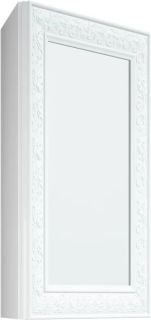 Зеркало-шкаф угловой Corozo Классика 65см белый SD-00000289