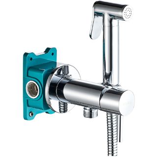 Гигиенический душ со смесителем ALMAes Benito AL-859-01 хром