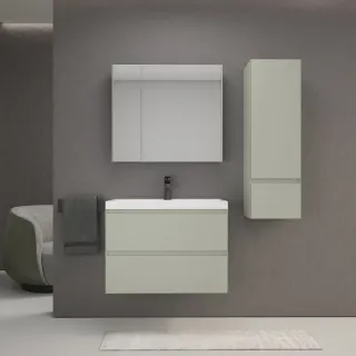 Тумба под раковину подвесная Style Line Манхэттен ЛС-00002367 60 см олива