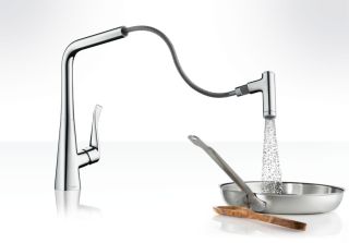 Смеситель Hansgrohe Metris 14820000 для кухни