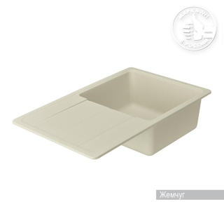 Мойка кухонная Акватон Аманда 78см жемчуг