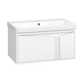 Подвесная тумба под раковину Brevita Cascade УТ000026695 80 см белый