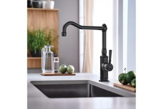 Смеситель для кухни Aquatek Классик AQ1580MB черный