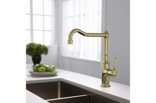 Смеситель для кухни Aquatek Классик AQ1580PG золото