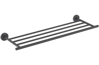 Полка для полотенец Aquatek Оберон AQ4222MB черный