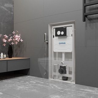 Инсталляция для подвесного унитаза Charus Torre Bianca CC.300.80.01