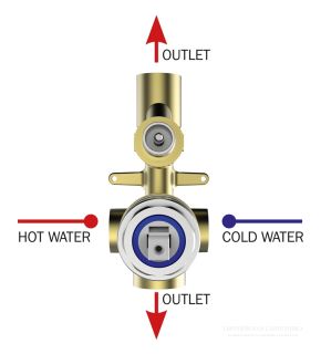 Встраиваемый смеситель для душа Bossini Z00006.073 чёрный матовый