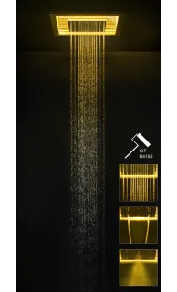 Верхний душ Gessi Sogni 57961.238 сталь