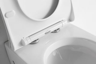 Унитаз CeramaLux NS-3176 приставной с сиденьем Микролифт