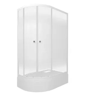 Душевая кабина Triton Коралл-Лайт Щ0000068952 правая 120x80 см профиль белый стекло градиент