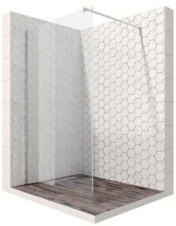 Душевая перегородка Ambassador Walk-in 15031102 100см хром/прозрачное